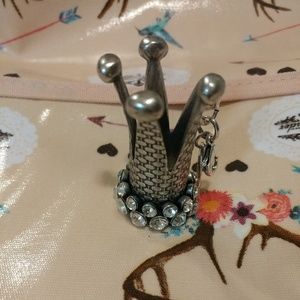 Charm for simple pearl necklace